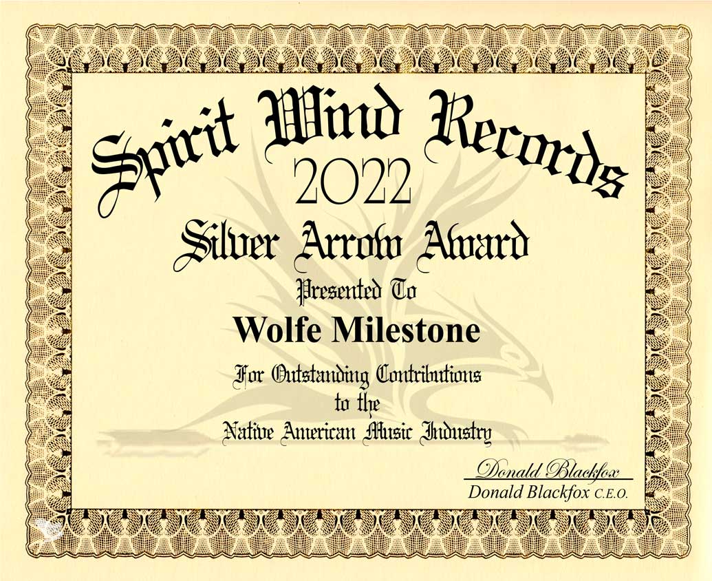 Spirit Win Records - Silver Arrow Award - Wolfe Milestone 2022